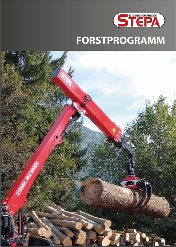Prospekt Forstprogramm Steindl-Palfinger